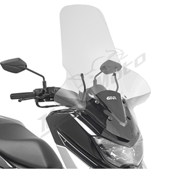 GIVI Priekinis stiklas skaidrus Yamaha N-Max 125 15-20