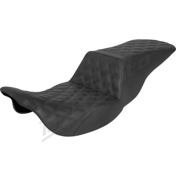SADDLEMEN Tour Step-Up Seat Harley Davidson FLH / FLHR / FLHTC / FLHXS / FLTRX 1584-1923 08-24