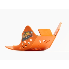 Sabot AXP skid plate orange PHD 6mm KTM SX / EXC 125 2023-2025
