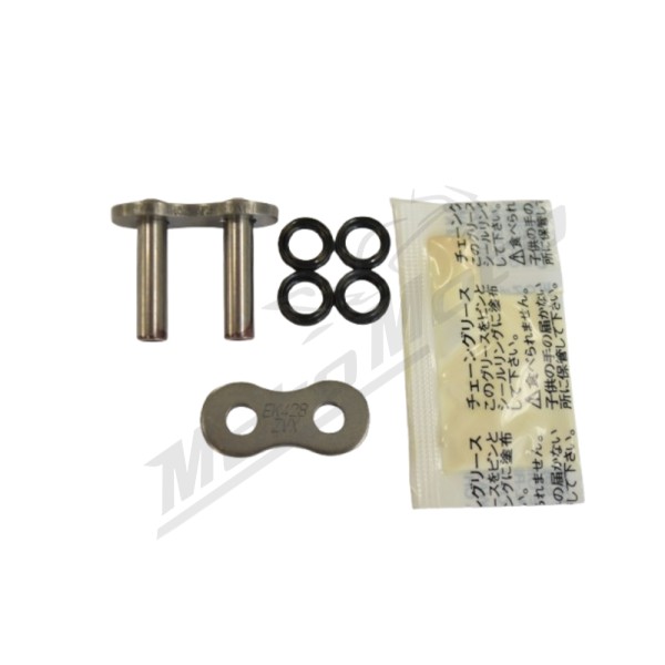 Chain connector EK 428ZVX QX-Ring Riveted pin link