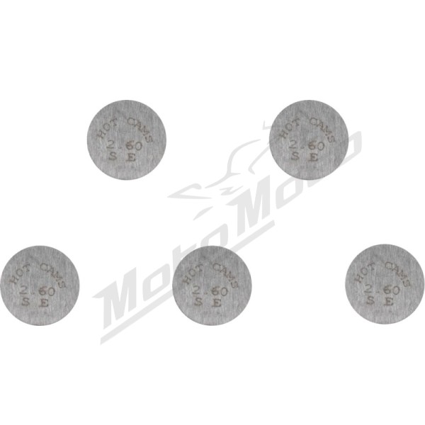 HOT CAMS Replacement Valve Shims Ø13x2,60mm - 5 pcs.