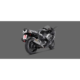 Akrapovic slip-On duslintuvo bakelis (titaninis) Kawasaki ZZR 1400 2012-20