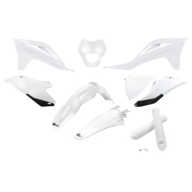 UFO White Body Kit Gas Gas EC / ECF / EX 250-350cc 21-23