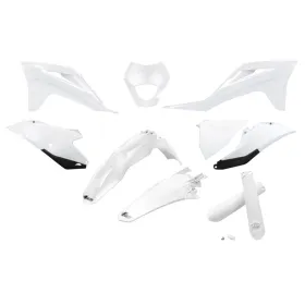 UFO White Body Kit Gas Gas EC / ECF / EX 250-350cc 21-23
