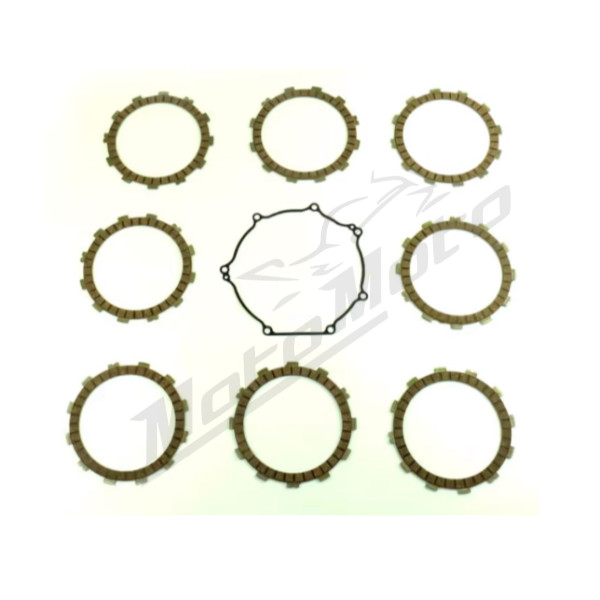 Athena Clutch Discs + Cover Gasket Kawasaki KLX / KX 450cc 06-20
