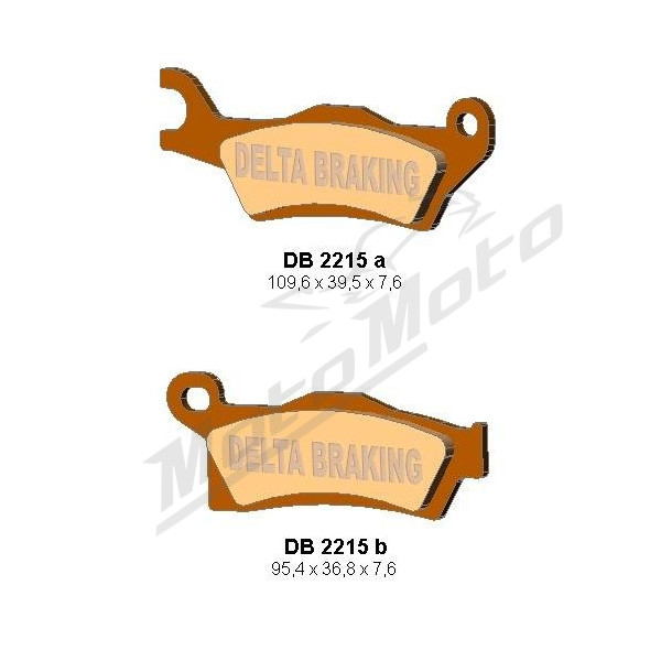 Delta braking pads Can-Am Outlander / Renegade 800-1000 2012