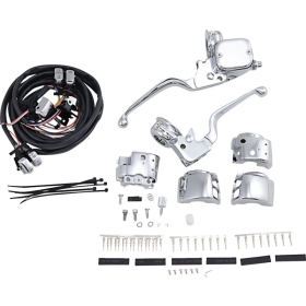 DRAG SPECIALTIES Handlebar Control Kit with Mechanical Clutch Harley Davidson FXD / FLSTF / FLSTN / FLSTC 883-1800cc 96-11