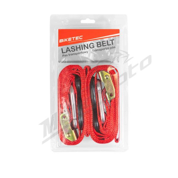 BIKETEC Transport starps with hook (38mmX2m) 2vnt.