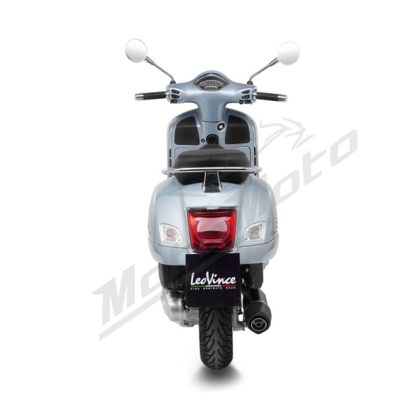 LEOVINCE Nero Slip-On Muffler - Stainless Steel VESPA GTS 125 21-24