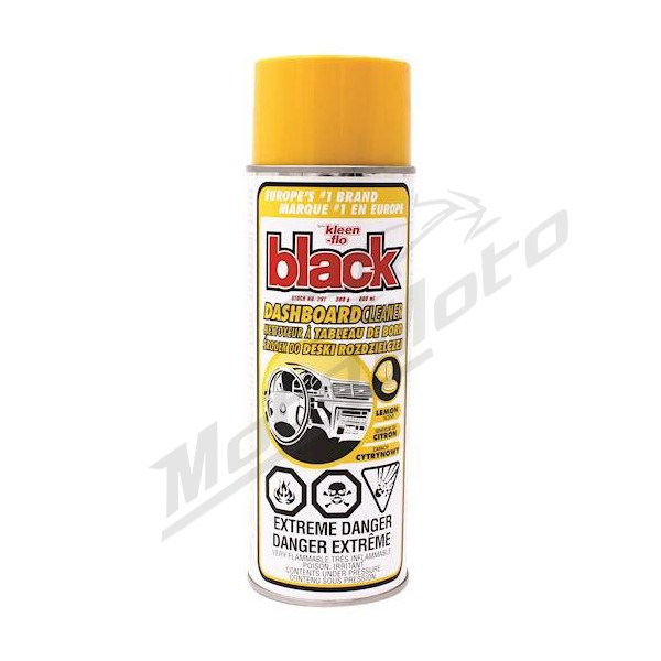 Dashboard Cleaner Kleen-Flo Black Lemon - 600ml - MotoMoto