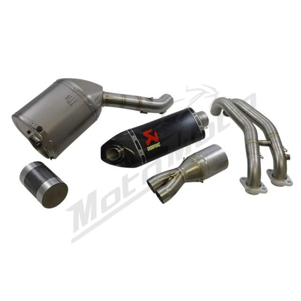 AKRAPOVIC Racing Line Exhaust System Stainless Steel / Carbon Fiber Aprilia RS / Tuono 660 20-24