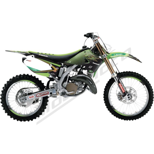 BLACKBIRD RACING Replica Team Graphic Kits With Seat Covers Kawasaki KX 250cc 03-08