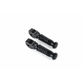 GILLES TOOLING Sportiniai pakojai keleivio juodi BMW F / G 650 / 850 / K 1600 GT / R 850/1200/1250 2004-2024