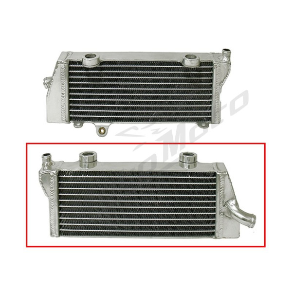 Psychic radiator reinforced with standard capacity Left KTM / Husaberg 250-505cc 07-14
