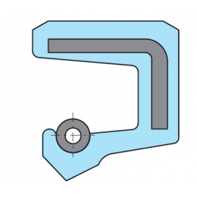 Oil seal 8x15x5 SC (single lip)