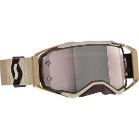 Off Road Scott Prospect Chrome Brown / Beige Goggles