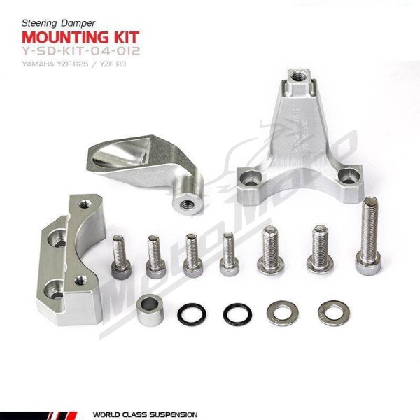 YSS Steering Damper Mounting Kit YAMAHA YZF-R3 300-320 19-25