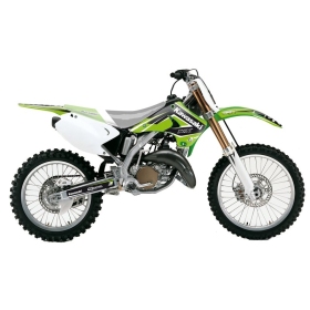 BLACKBIRD Dream Graphic 4 grafikos rinkinys Kawasaki KX125/250 2003-2008