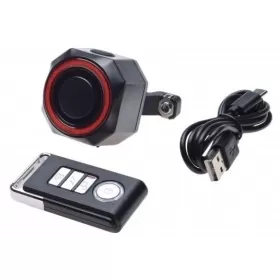 Bicycle taillight with alarm