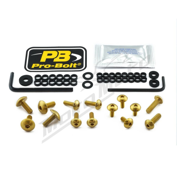PRO BOLT Aluminium Fairing Bolt Kit Kawasaki Z 1000 SX 14-16