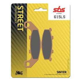 Sbs stabdžių trinkelės 615LS Sintered KAWASAKI / SUZUKI