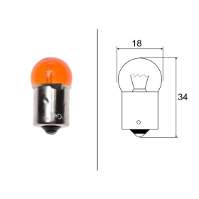 LEMPUTĖS 12V 10W BA15S / 10 VNT