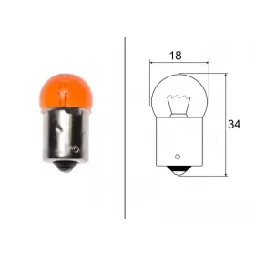 Light bulbs 12V 10W BA15S / 10pcs