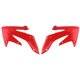 Radiator covers red CEMOTO HONDA CRF 250 2004-2009