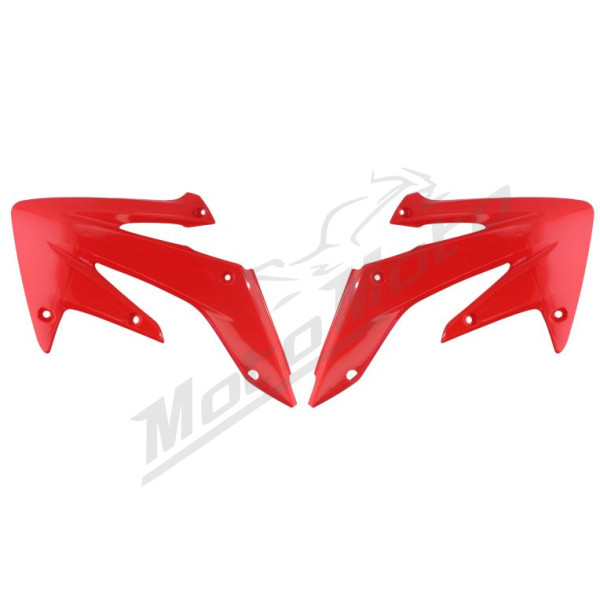Radiator covers red CEMOTO HONDA CRF 250 2004-2009