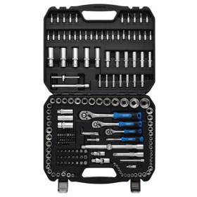 DRAPER HI-TORQ® Metric Socket and Bit Set 1/4" 3/8" and 1/2" Sq. Dr. . (188 Piece)