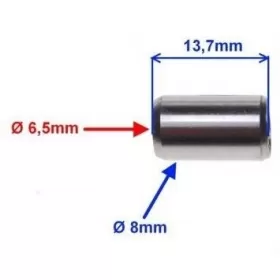 Bushing 6,5x8x14mm 1pc