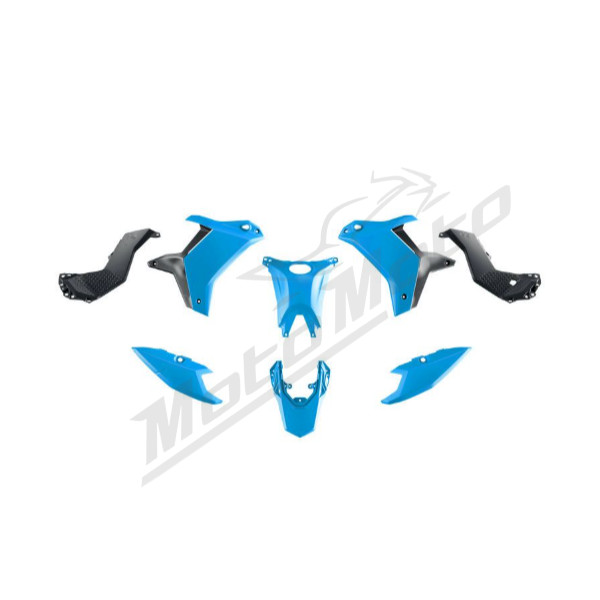 Racetech Plastic Set YAMAHA TENERE 700 25-26 Light Blue