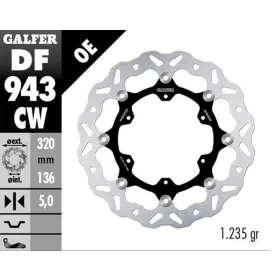 GALFER Front brake disc KTM / Husqvarna 790-901 19-23