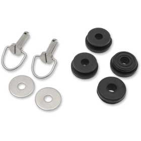 DRAG SPECIALTIES Replacement Saddlebag Lid Fastener Kit Harley Davidson FLHR / FLHRXS / FLHT / FLHTCU / FLHTCUL 1690-1923cc 14-24