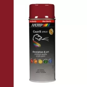MOTIP Spalvoti dažai CRAFTS RAL3003 400ml