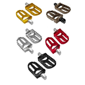 HEINZ BIKES MX V2 Front/Rear Foot Pegs Harley Davidson FLD / FLS / FXD / FXDF / XL / XLH / FXSTD / FXDL 883/1800 90-22
