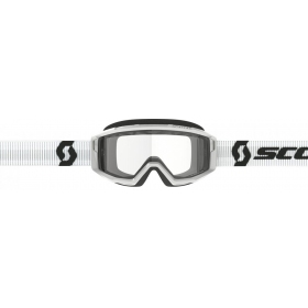 Krosiniai Scott Primal Enduro Balti akiniai (Skaidrus stikliukas)