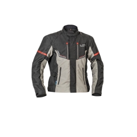 Lindstrands textile jacket Lomsen Black/light grey 