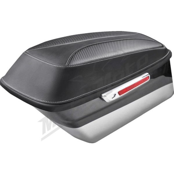 SADDLEMEN Dominator Side Storage Box Covers / Guards Harley Davidson FLH / FLHR / FLHTK / FLHX / FLTRX 1690-1977 14-23