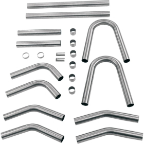 PAUGHCO 1-3/4" Build Your Own Pipe Kit Harley Davidson FLD / FLH / FLHR 1340-1800cc 84-17