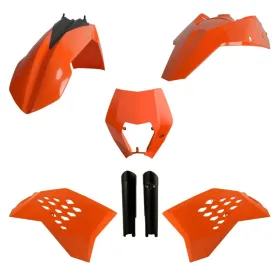 Polisport set of plastics (full kit) KTM EXC / EXC-F 125-530 08-11