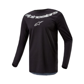 Alpinestars Jersey Fluid Graphite Black Silver