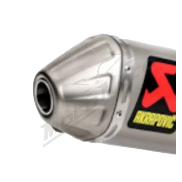 AKRAPOVIC Bakelio galinis dangtelis titaninis V-EC177