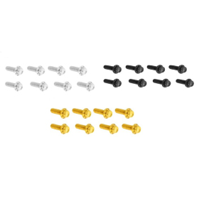 ARLEN NESS Lifter Block Titanium 12-Point Bolt Kit 8pcs. M8