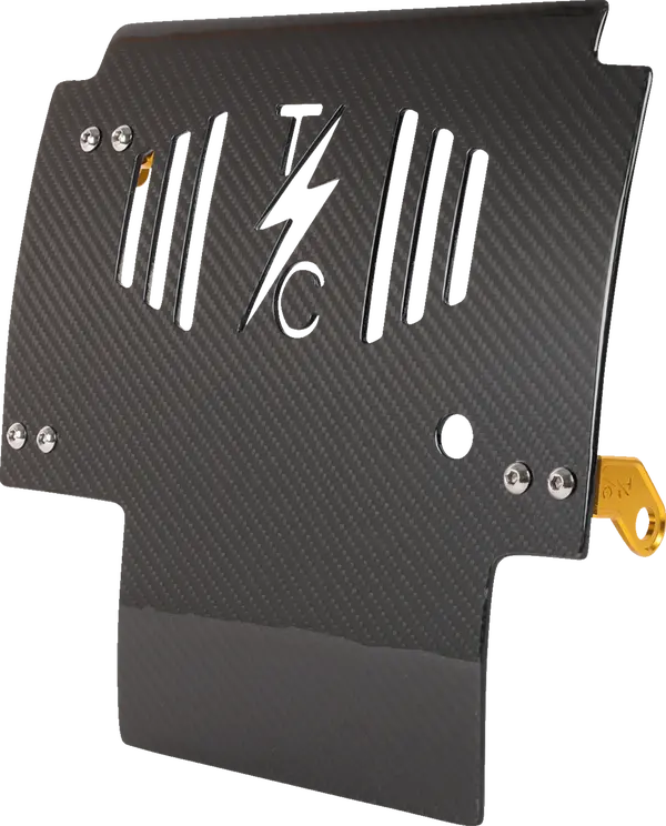 THRASHIN SUPPLY CO. Skid Plate Carbon Gold Harley Davidson FLHX / FLTRX 1923cc 24-25