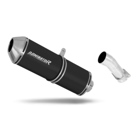 Honda VFR 750 1990-1992 Exhaust Silencer Muffler OVR BLACK + dB killer