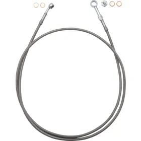 FAT BAGGERS EZ Install Brake Line 165cm Harley Davidson FLHX / FLHXLSE / FLHXSE 1923-1977cc 23->