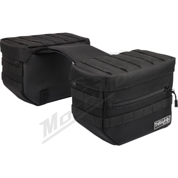 THRASHIN SUPPLY CO. Essential Saddlebags Harley Davidson FLD / FLDE / FLFB 1340-1923cc 82-24