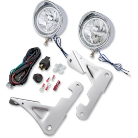 SHOW CHROME 3.5" LED Driving Light Kit HARLEY DAVIDSON FLHX 1340-1923 96-24