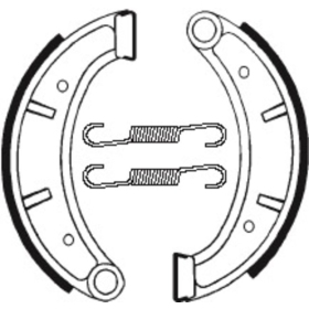TECNIUM Off-Road Organic Brake shoes BA118 Husqvarna CR / WR / WRX / XC 125-500cc 83-89